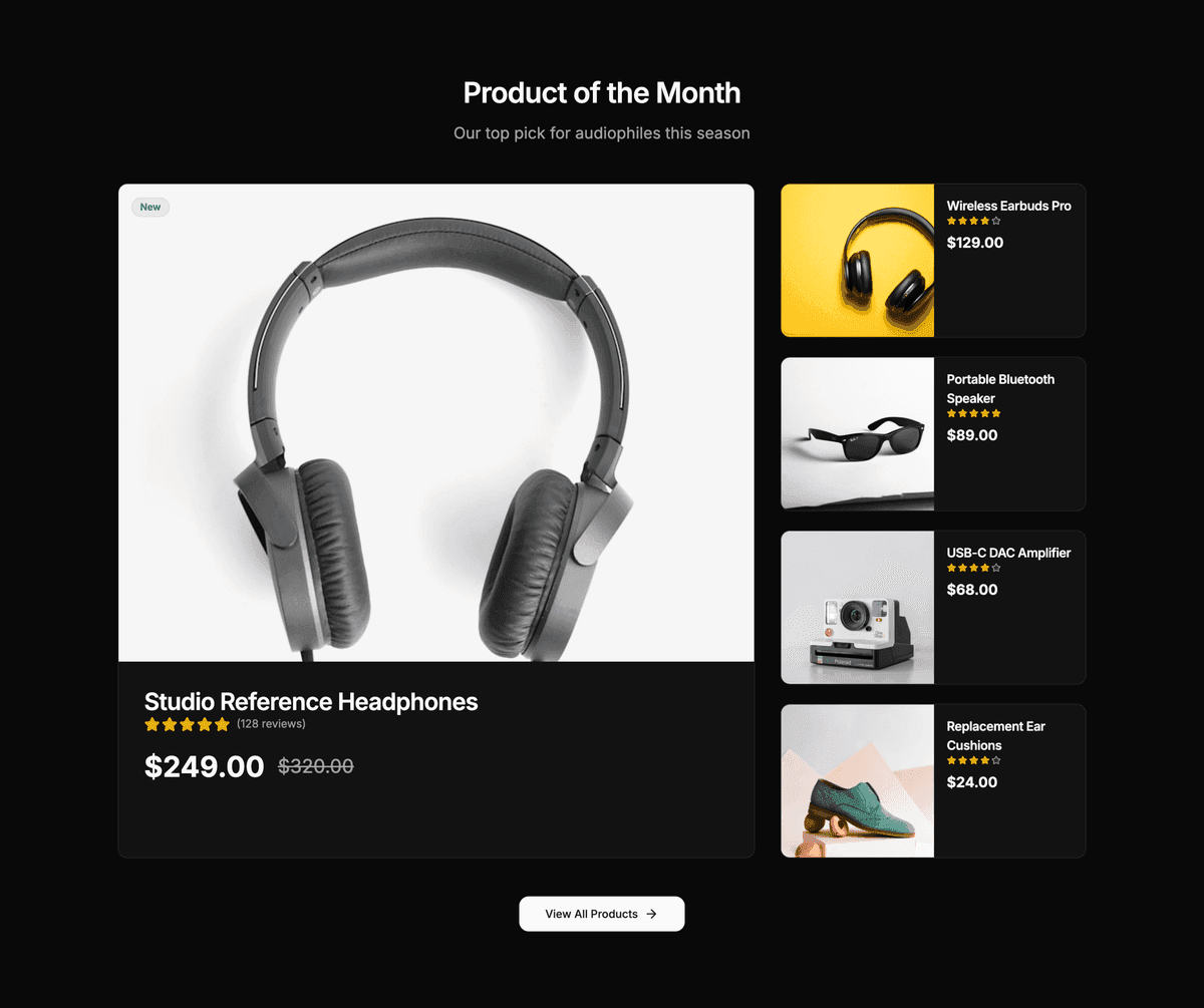 Preview of Featured Products #3