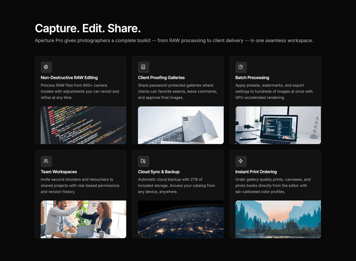 Preview of Features #10