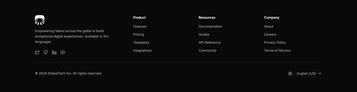 Preview of Footer #12