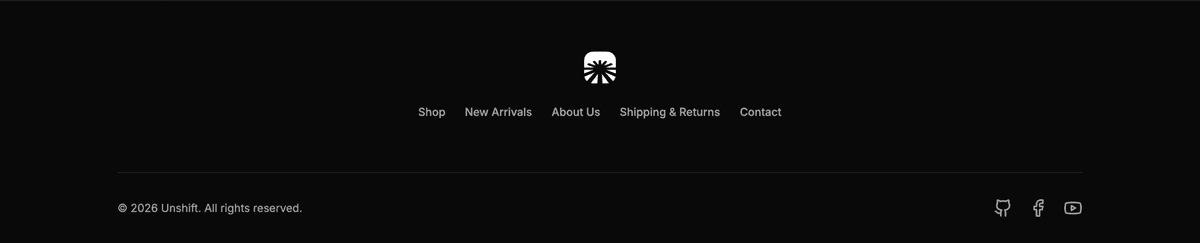 Preview of Footer #2