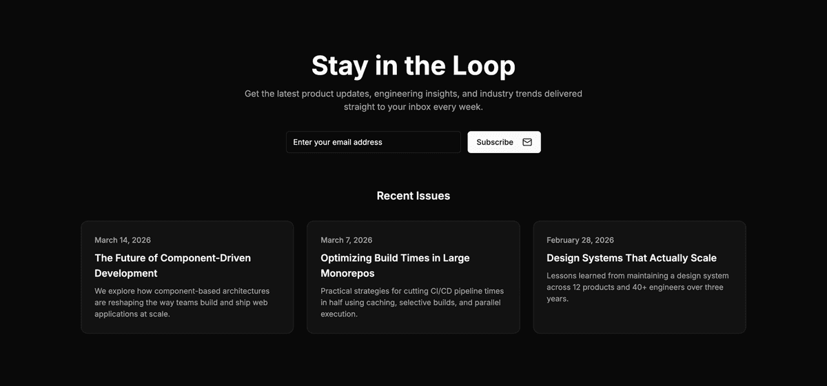 Preview of Newsletter #6