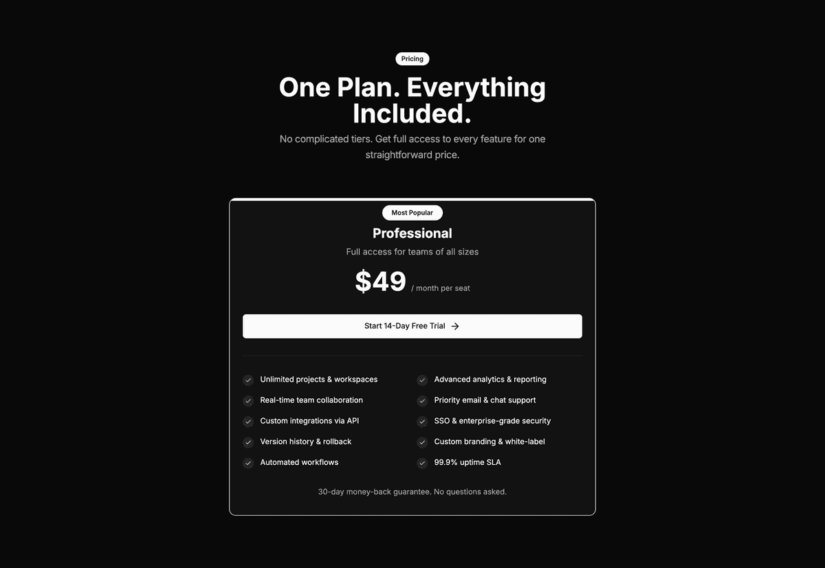 Preview of Pricing #13