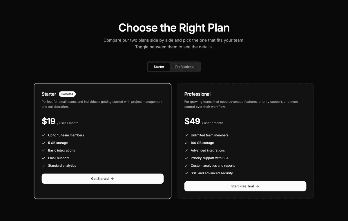Preview of Pricing #18