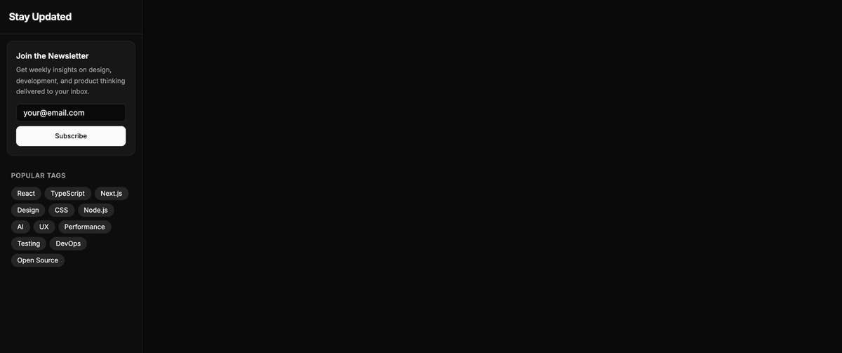 Preview of Sidebar #14